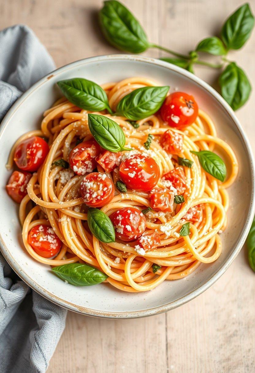 Creamy Tomato Basil Pasta