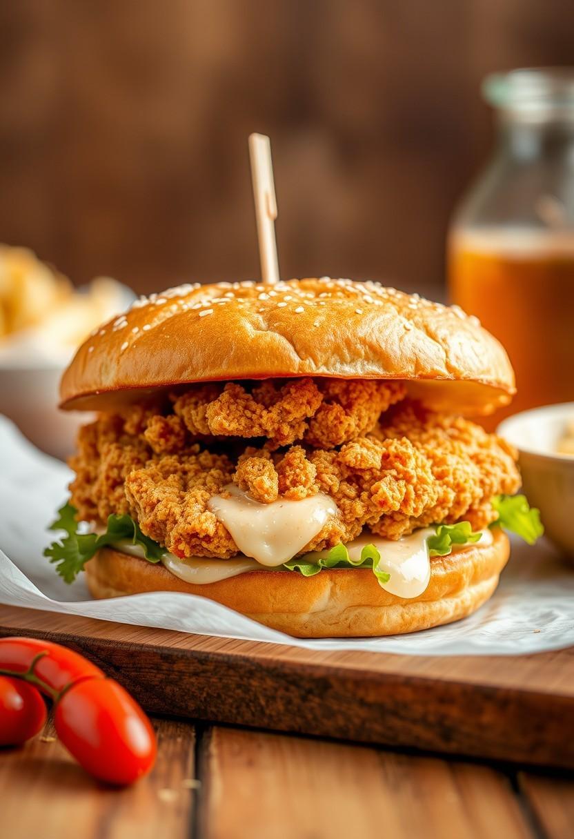 Crispy "Chicken" Sandwich