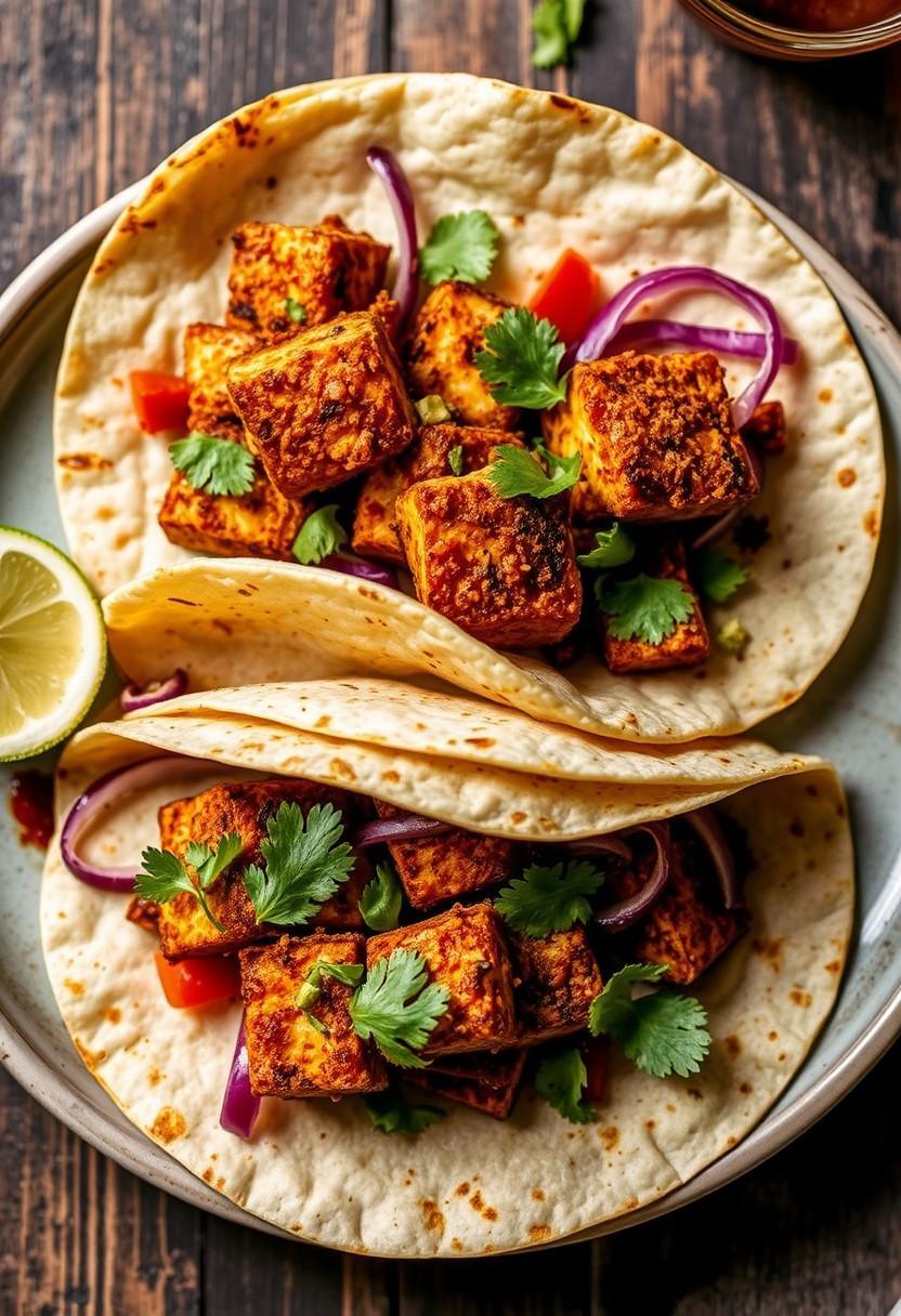 Crispy Tofu Tacos