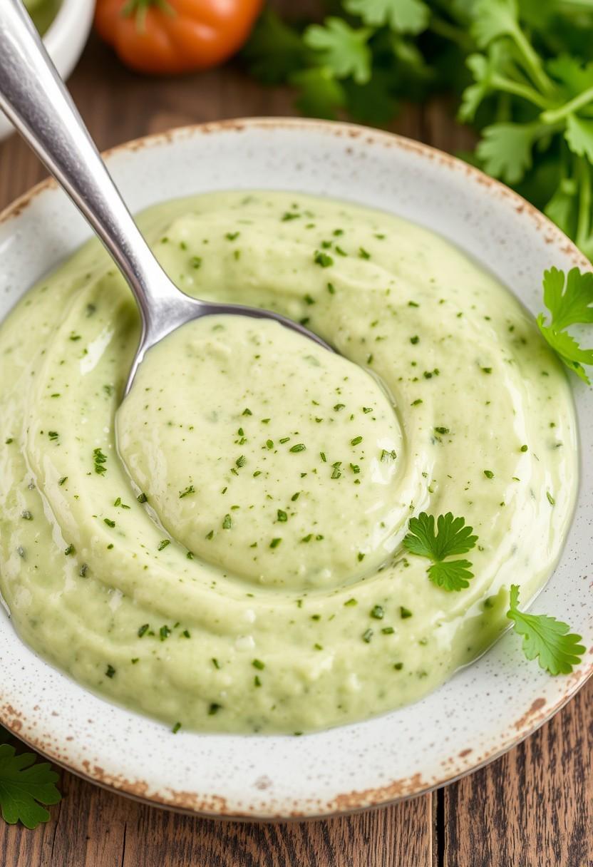 Cucumber Green Goddess Dressing