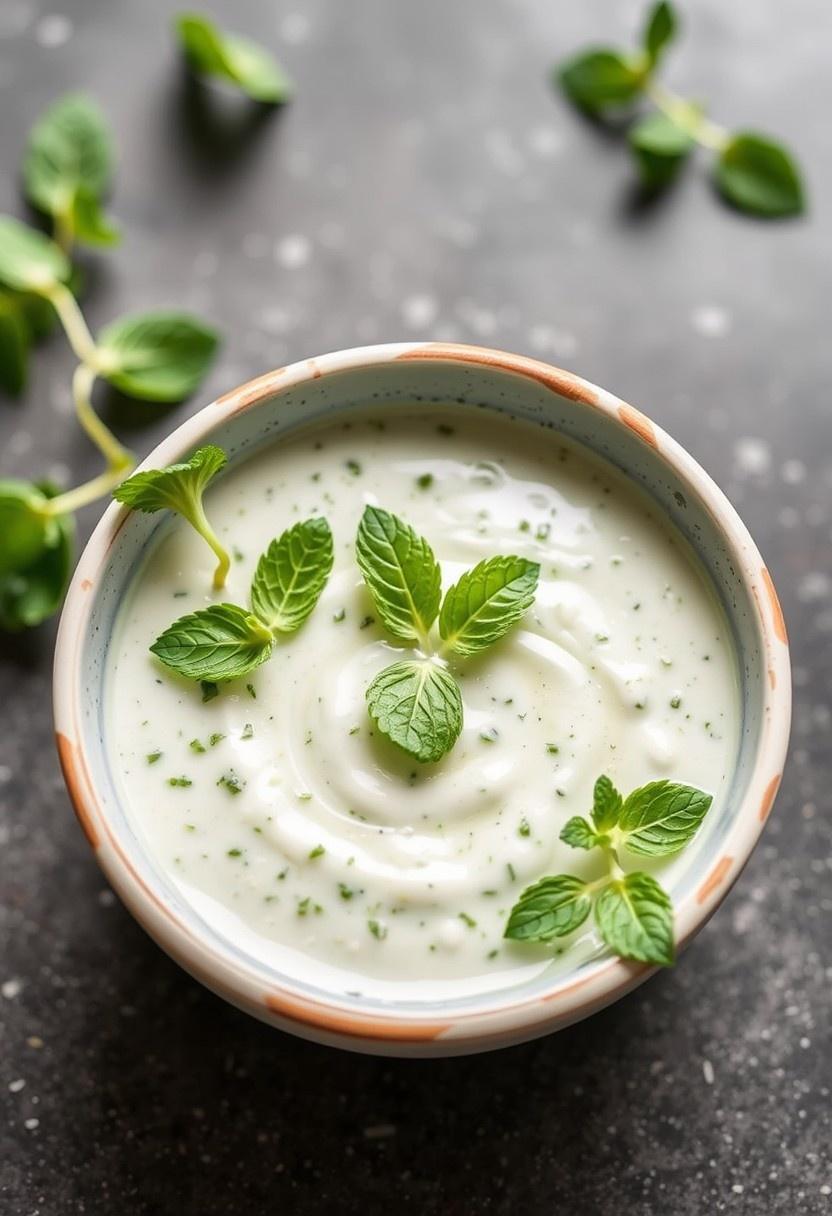 Cucumber Mint Raita-Style Sauce