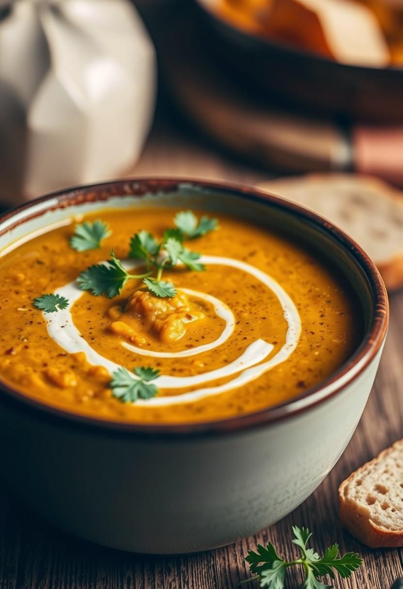 . **Curried Lentil Soup**