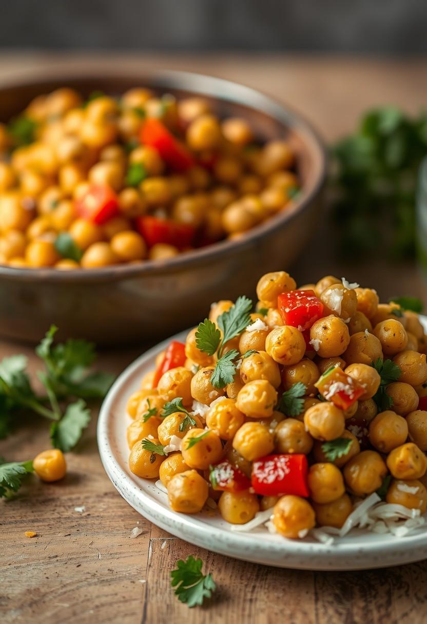 Curry Chickpea Salad