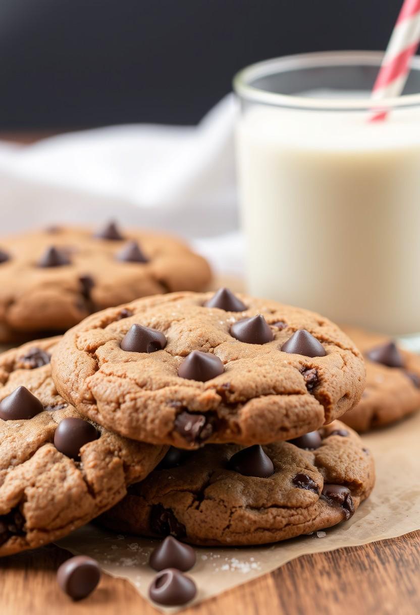 Double Chocolate Chip Cookies