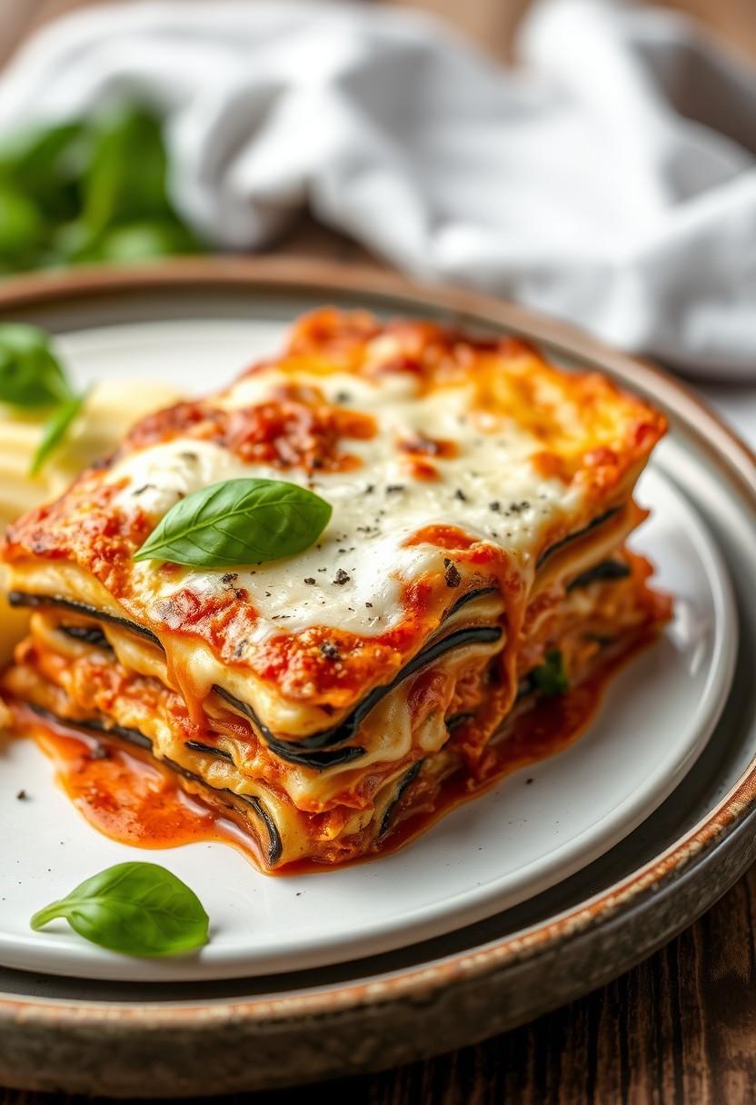 Eggplant Parmesan Lasagna