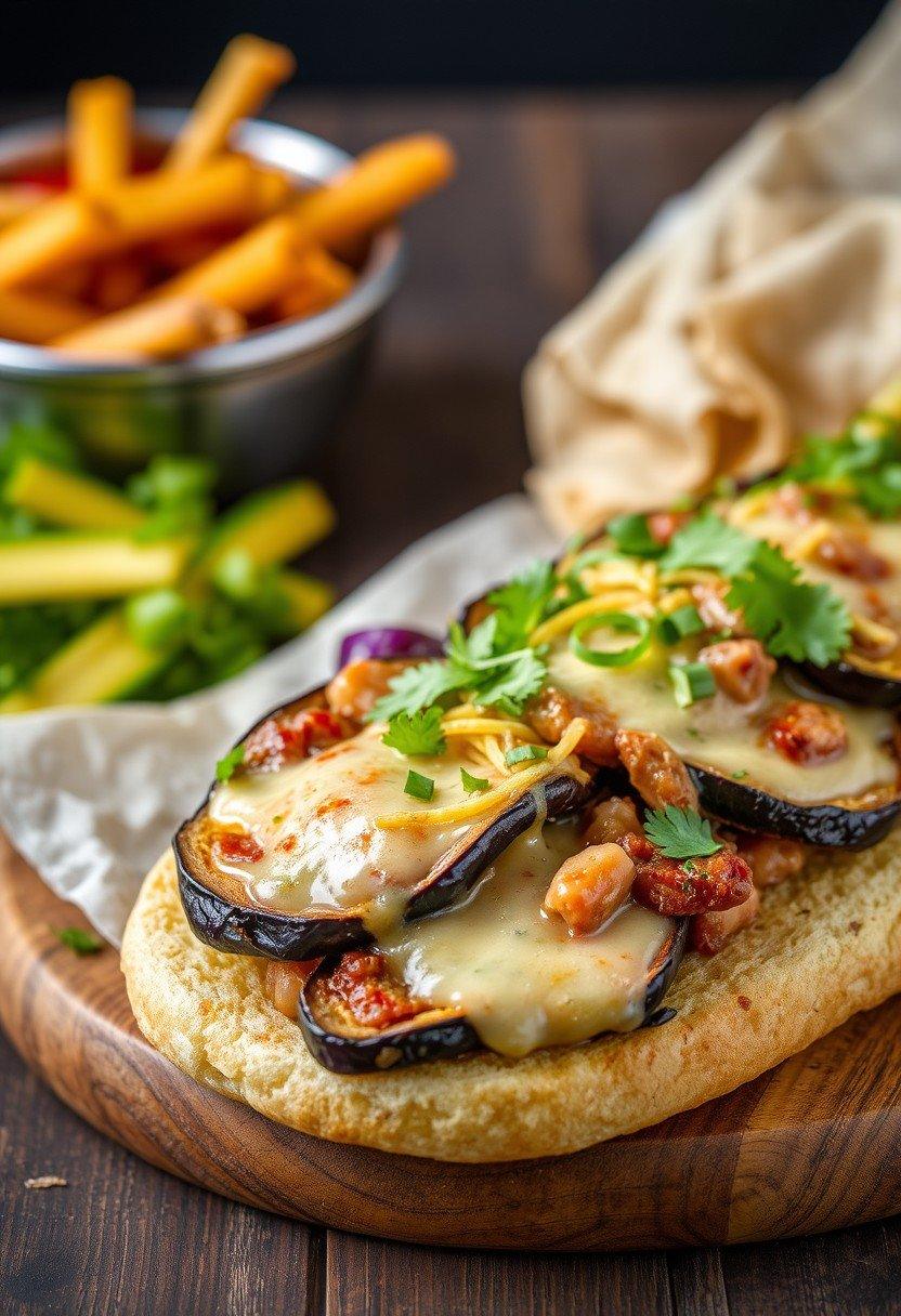 Eggplant Philly Cheesesteak