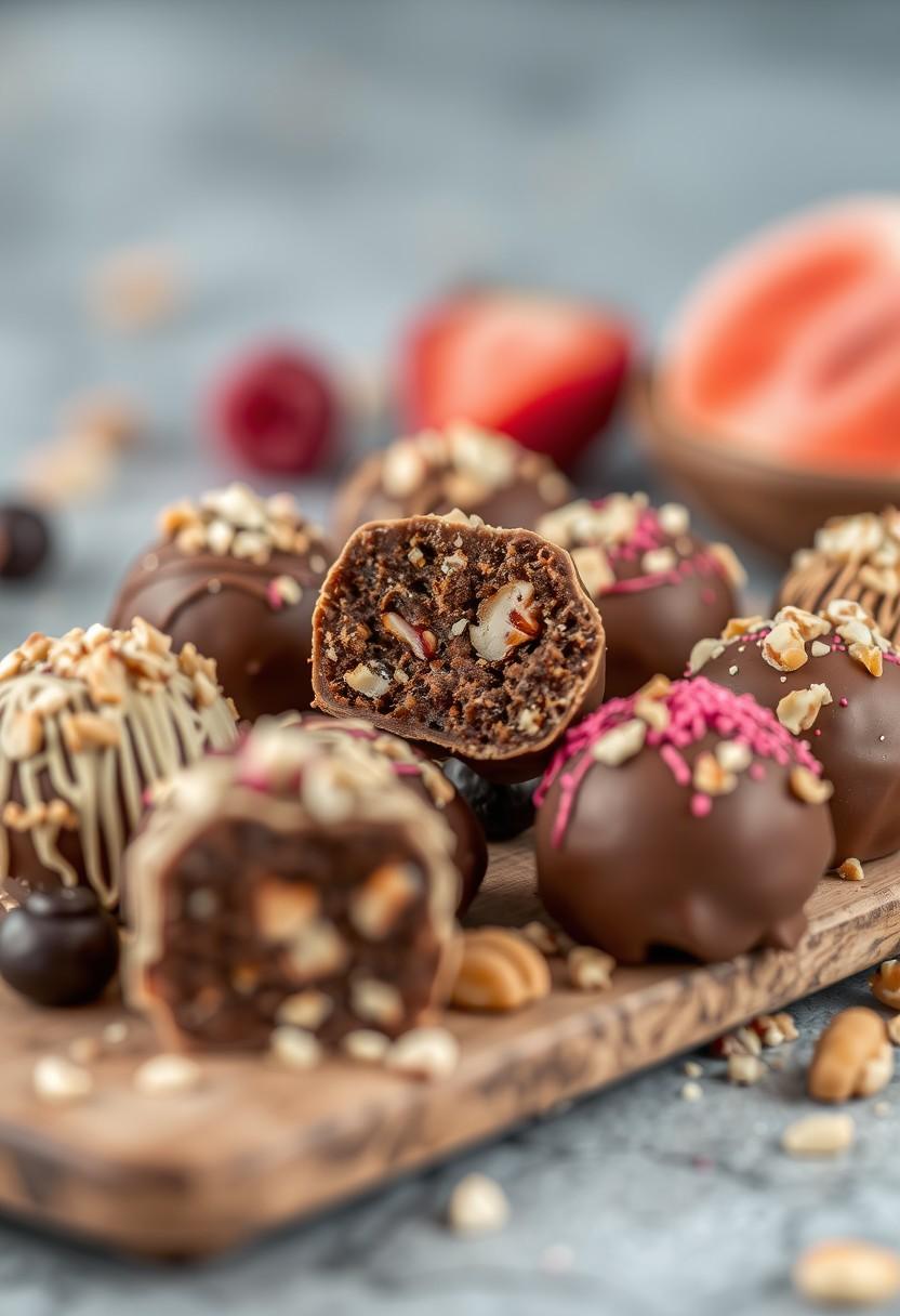 Fruit and Nut Truffles