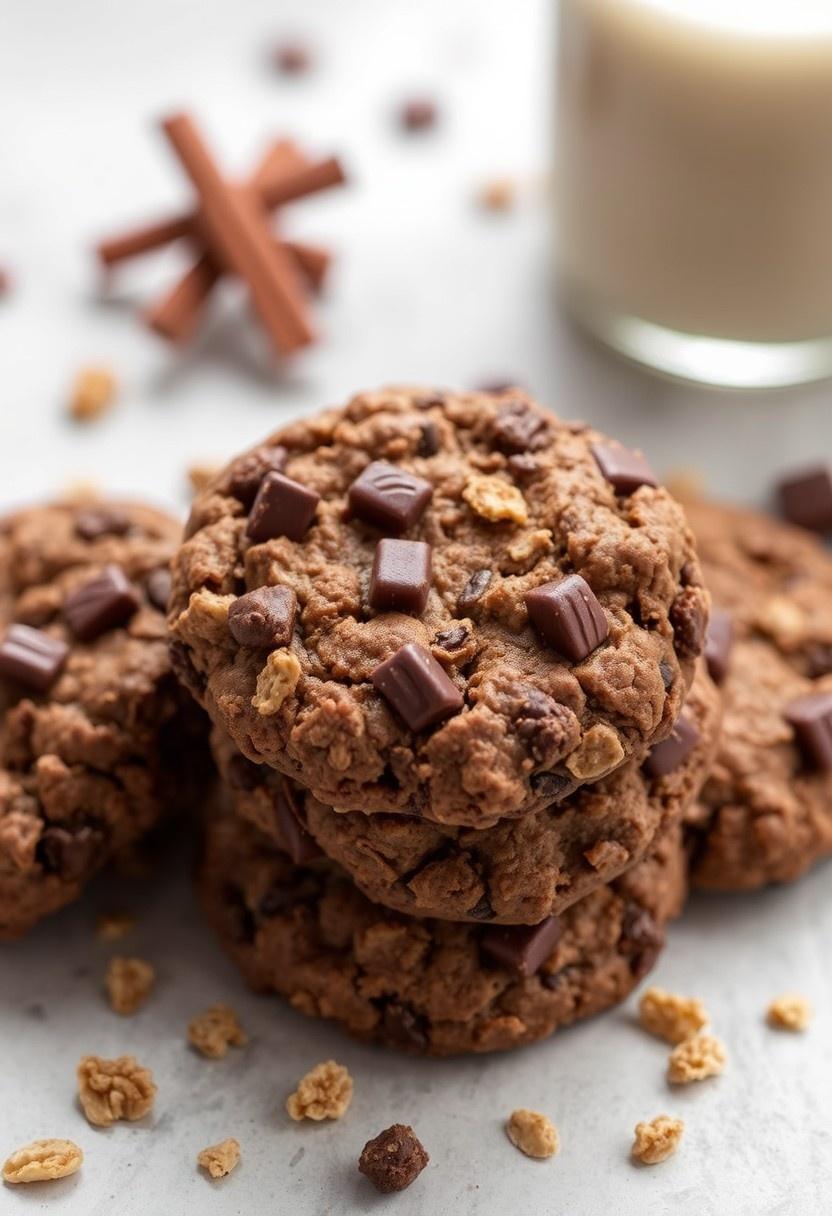 Ghost Pepper Chocolate Oatmeal Raisin Cookies