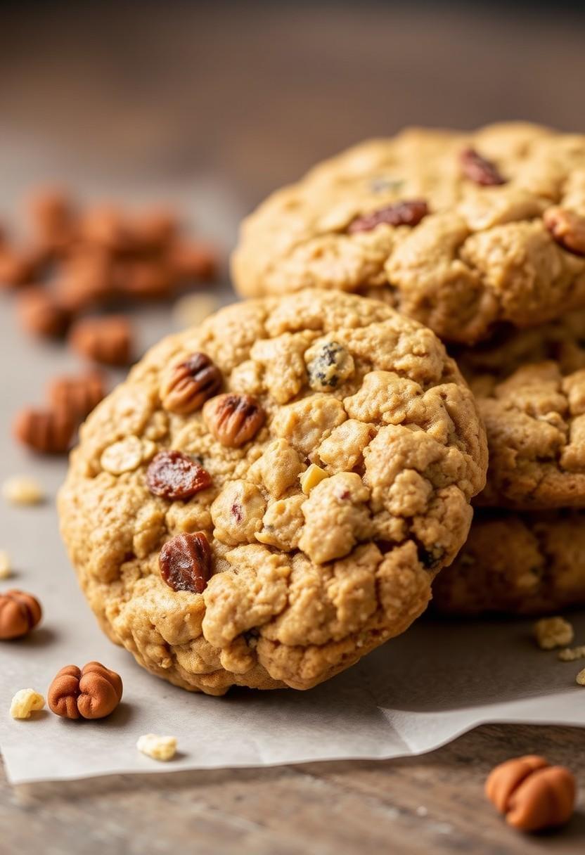 Ginger Ninja Oatmeal Raisin Cookies