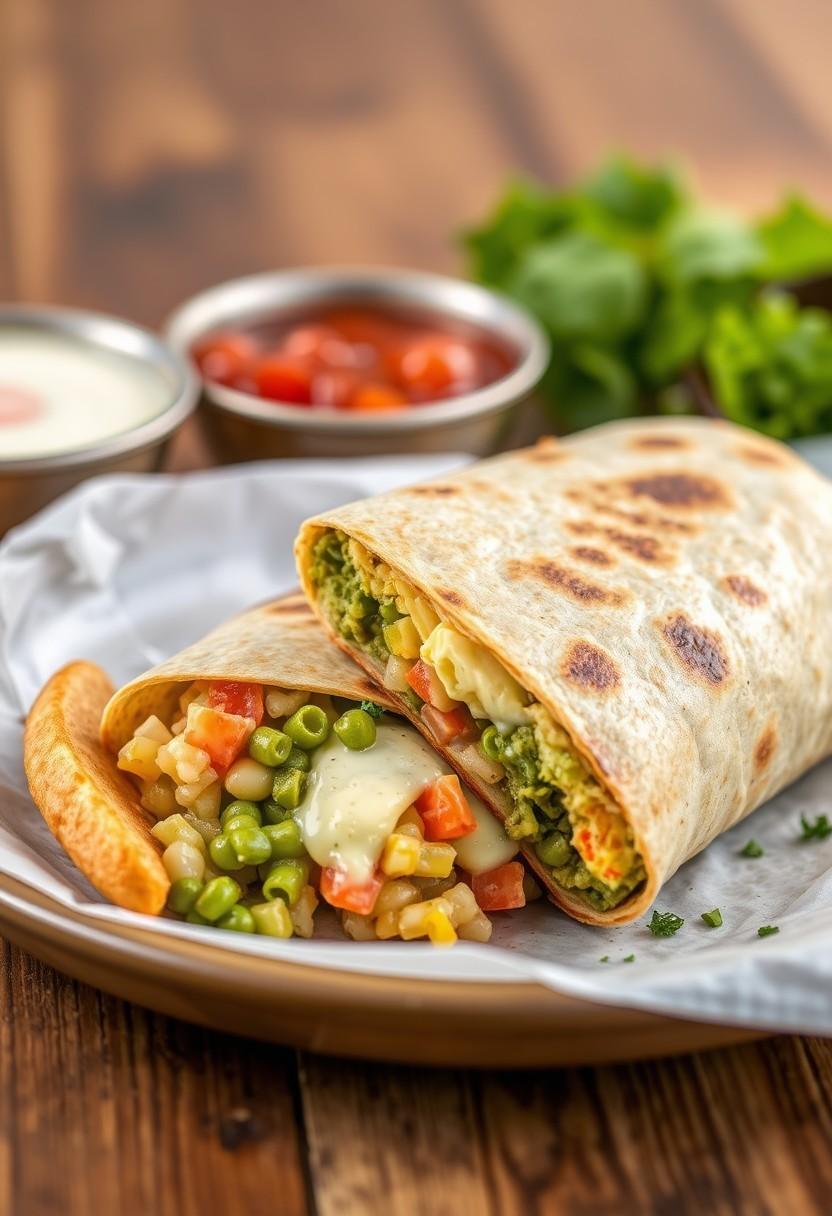 Green Goddess Breakfast Burrito