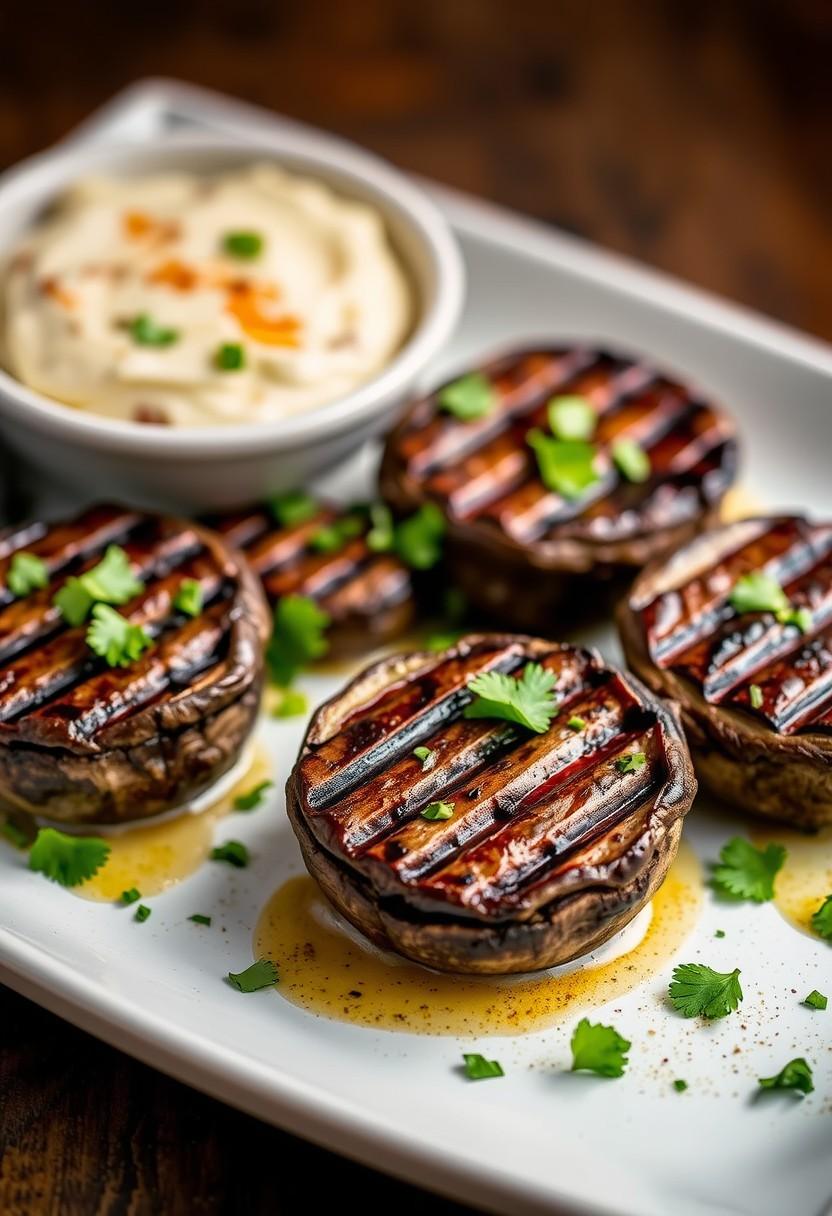 . Grilled Portobello Mushrooms