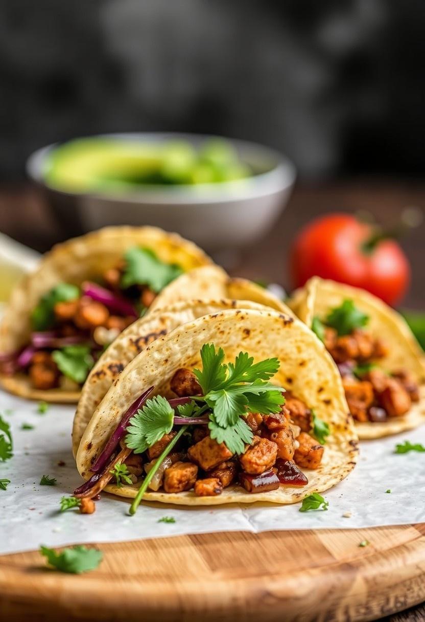 Grilled Tempeh Tacos