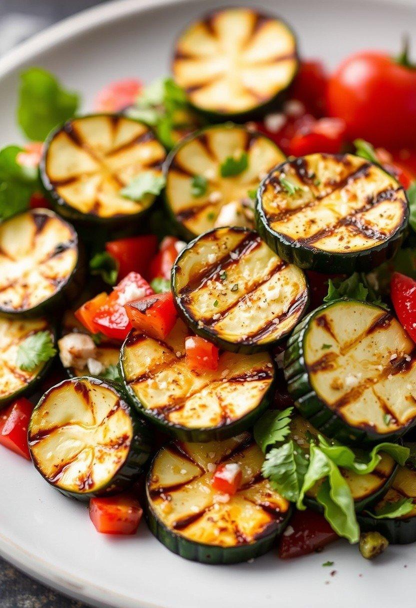 Grilled Zucchini Salad