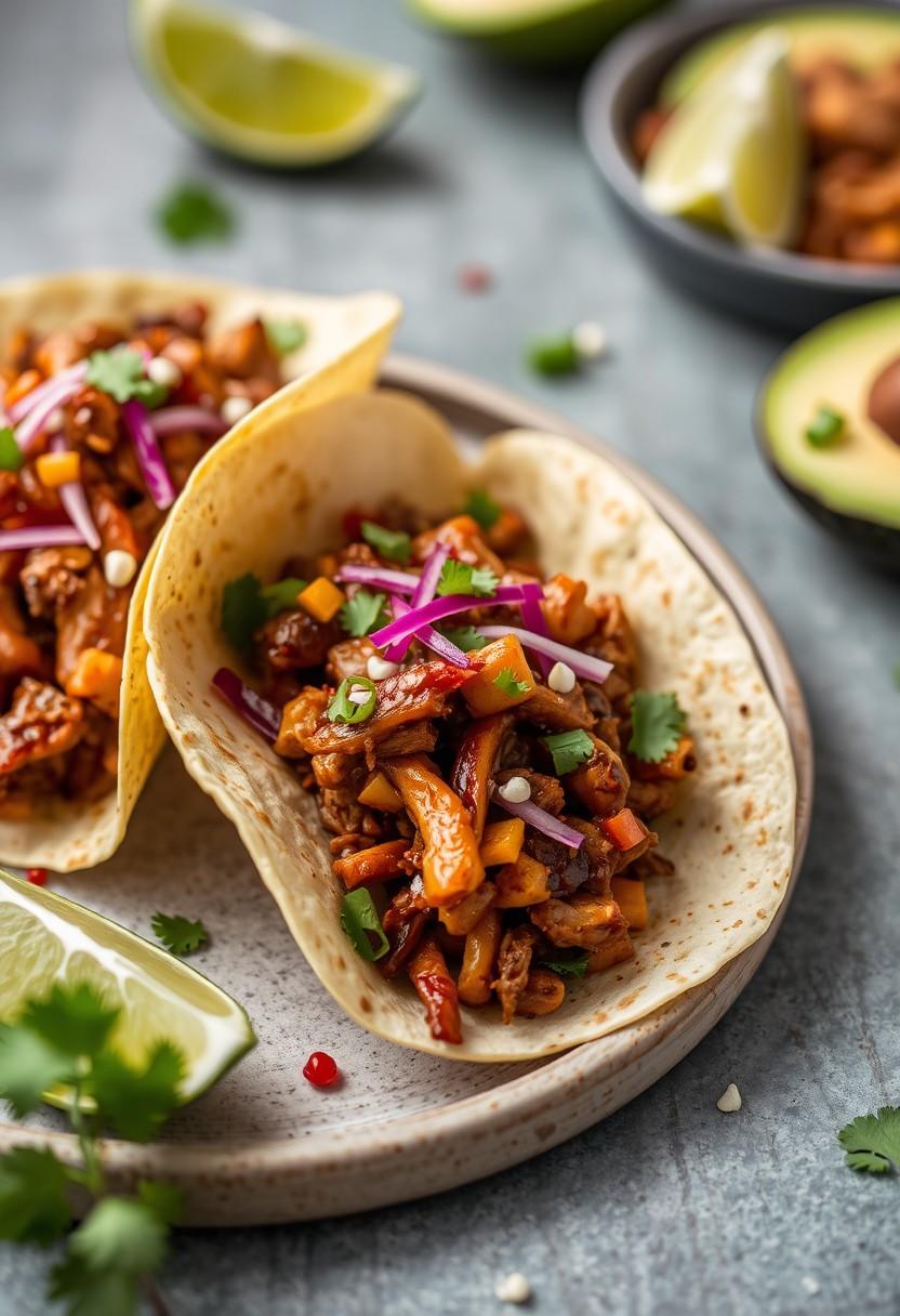 Jackfruit Carnitas Tacos