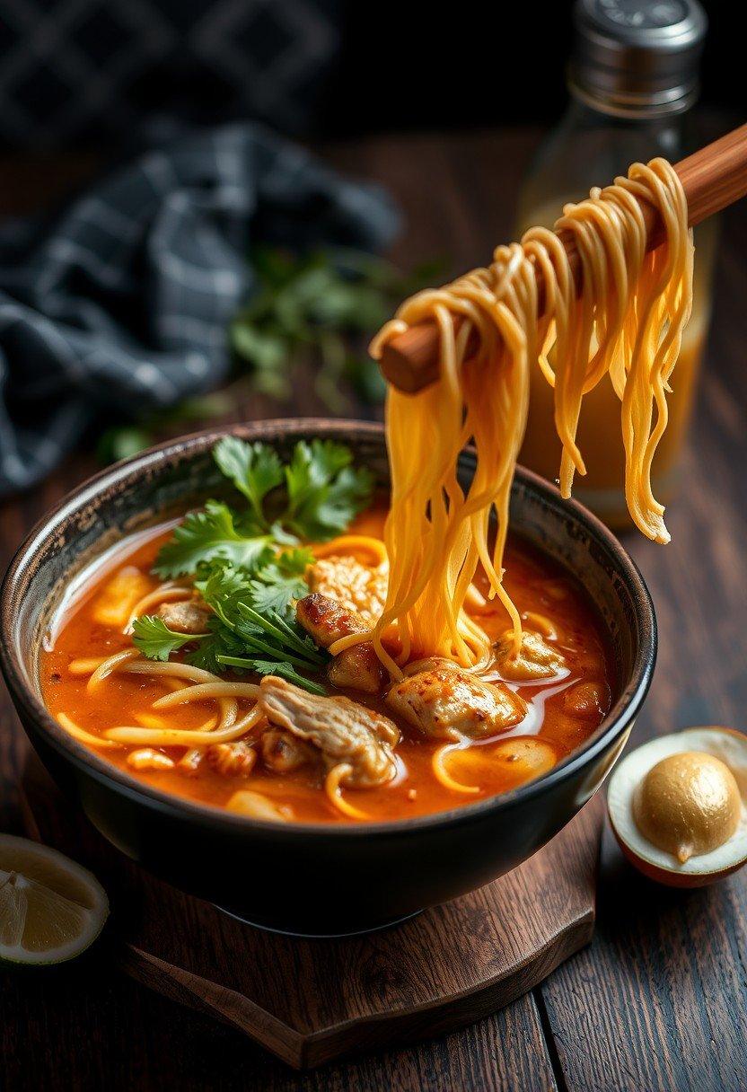 Jackfruit "Chicken" Noodle Soup