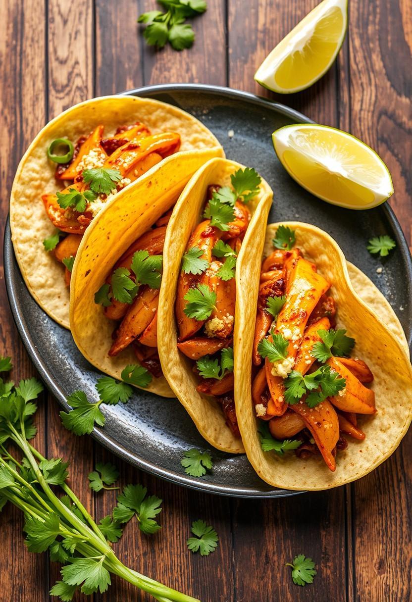 Jackfruit Unagi Tacos