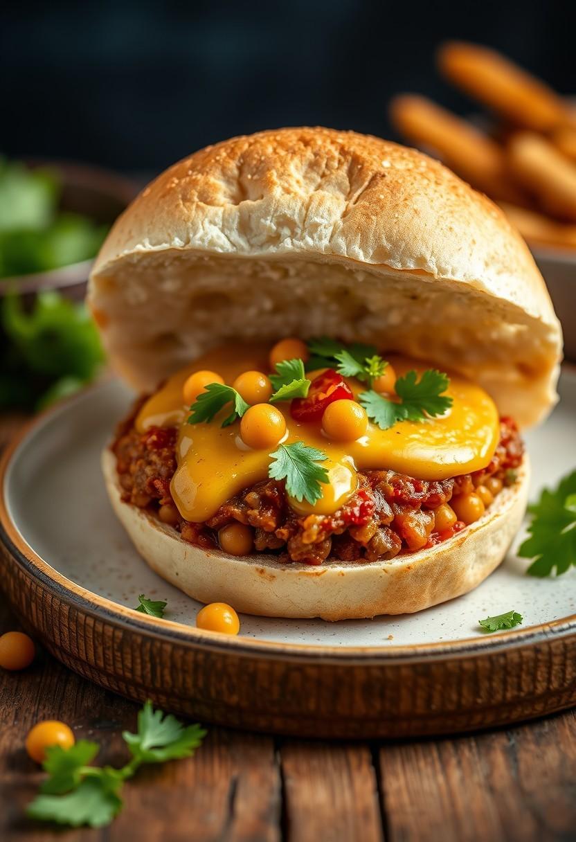 Jackfruit and Chickpea Meatloaf