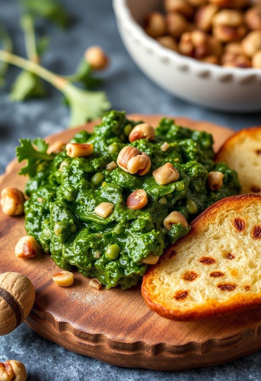 Kale and Walnut Pesto