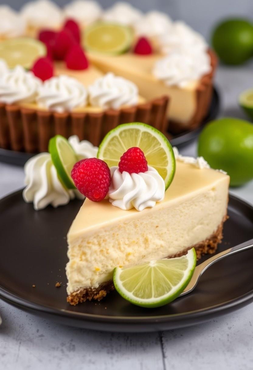 Key Lime Pie Cheesecake