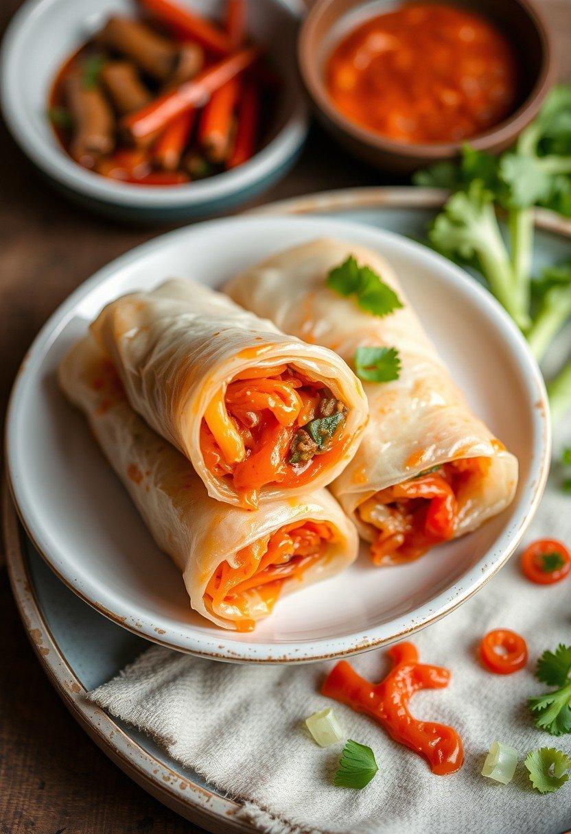 Kimchi Rolls