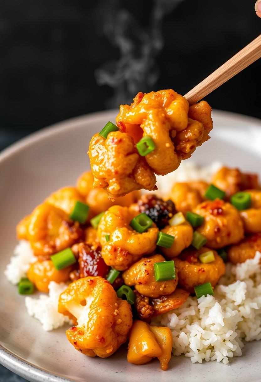 Kung Pao Cauliflower