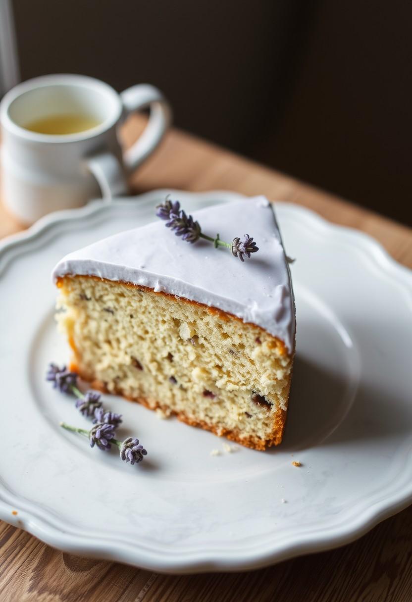 Lavender Earl Grey Cake