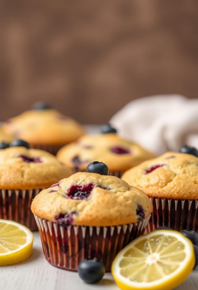 Lemon Blueberry Muffins