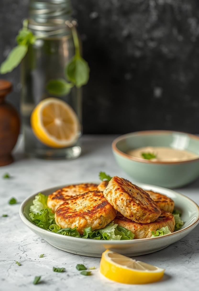 Lemon Pepper Tofu Cutlets