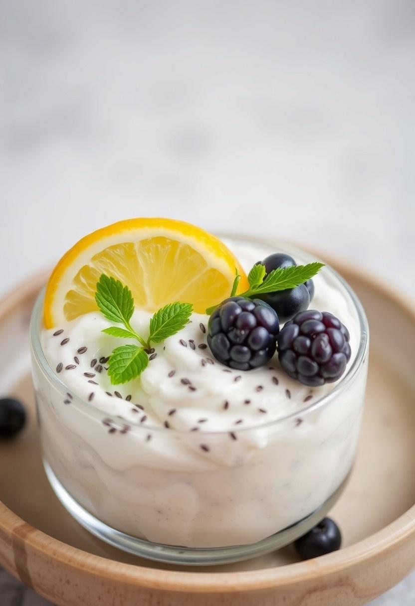 Lemon Poppy Seed Yogurt