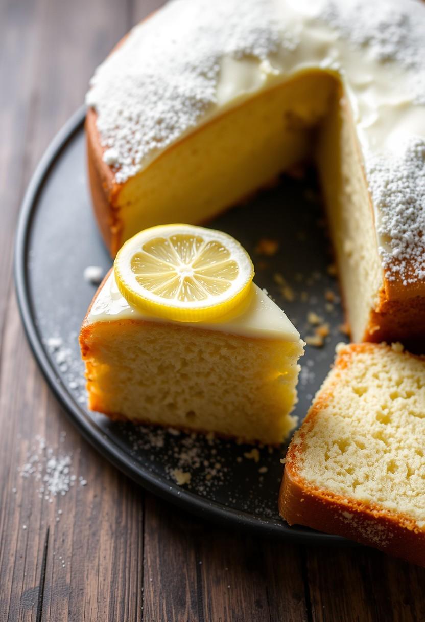 Lemon Vanilla Cake