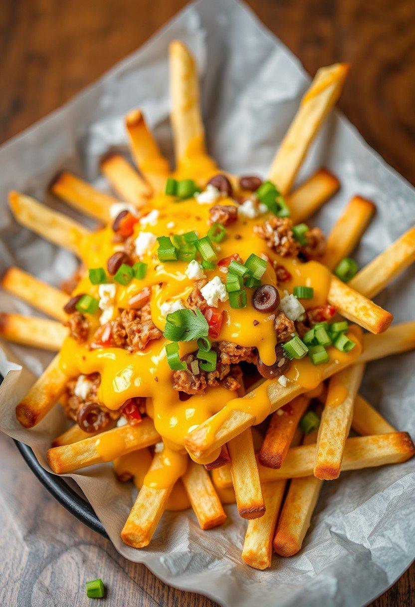 Loaded Nacho Cheese Fries