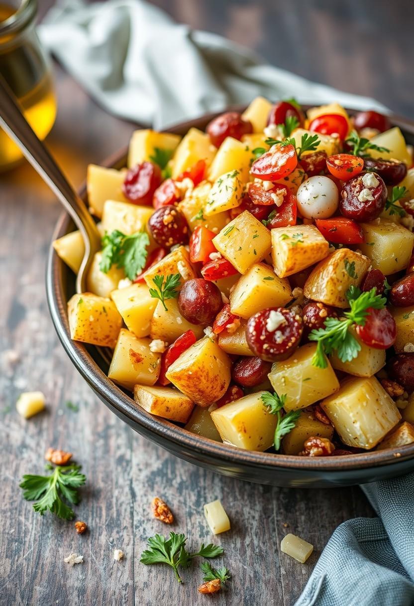 Loaded Vegan Potato Salad