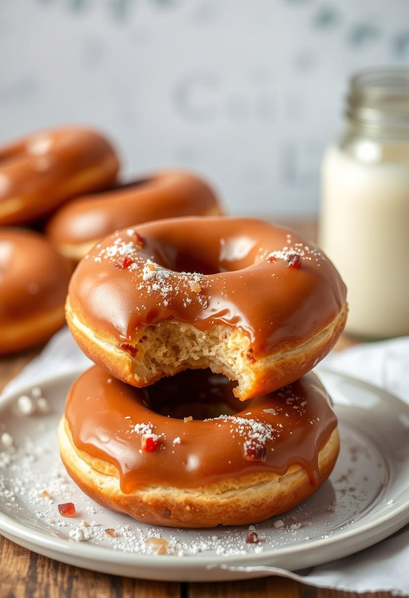 Maple Bacon Doughnuts