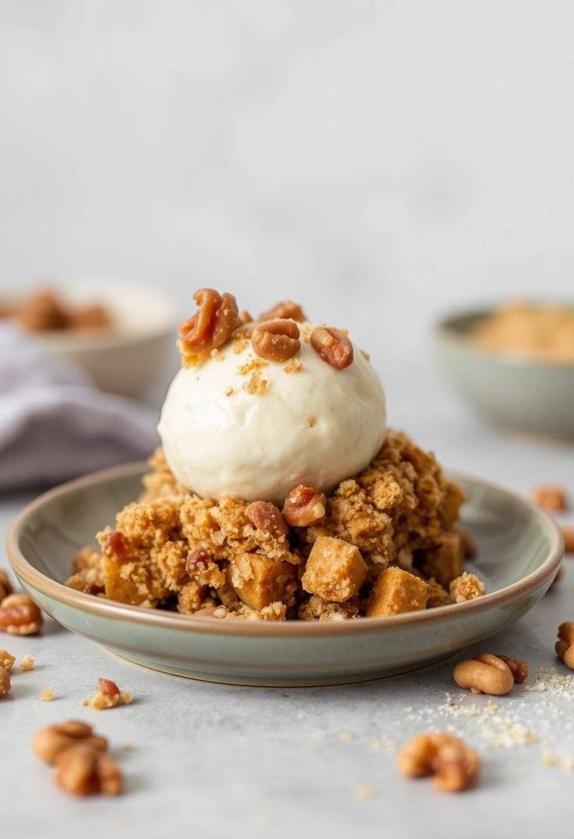 Maple Walnut Tofu Crumbles