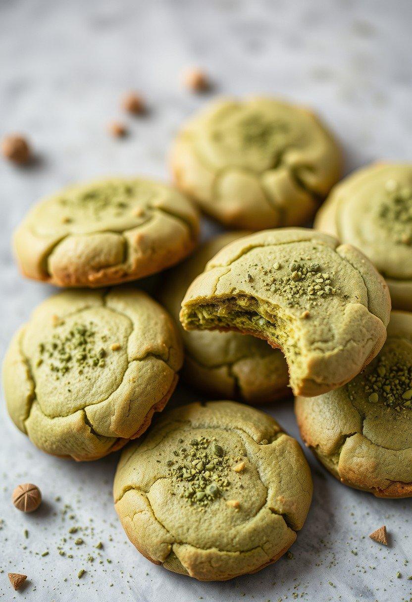 Matcha Green Tea Cookies