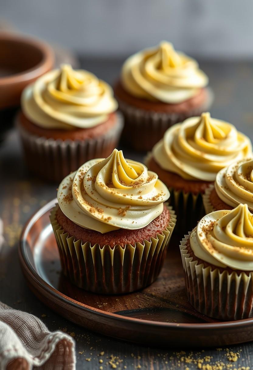 Matcha Green Tea Cupcakes