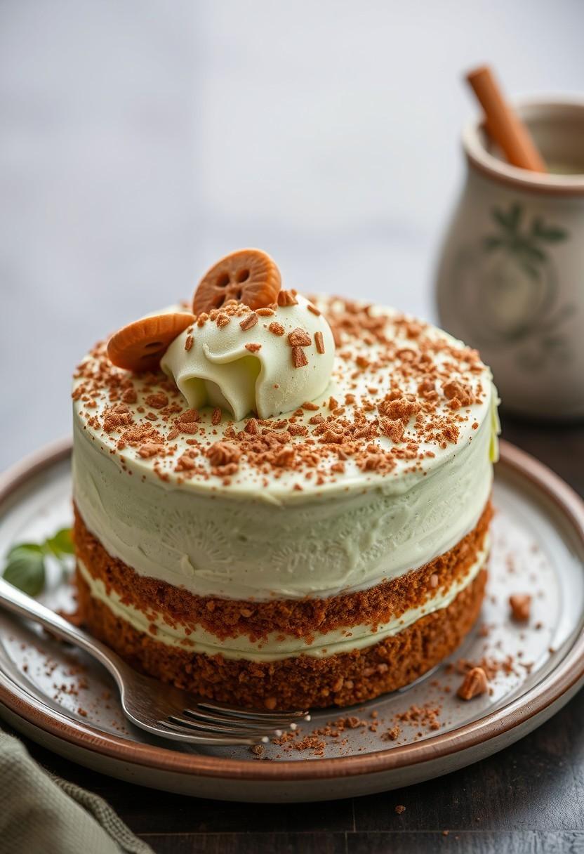 Matcha Green Tea Ice Cream Cake