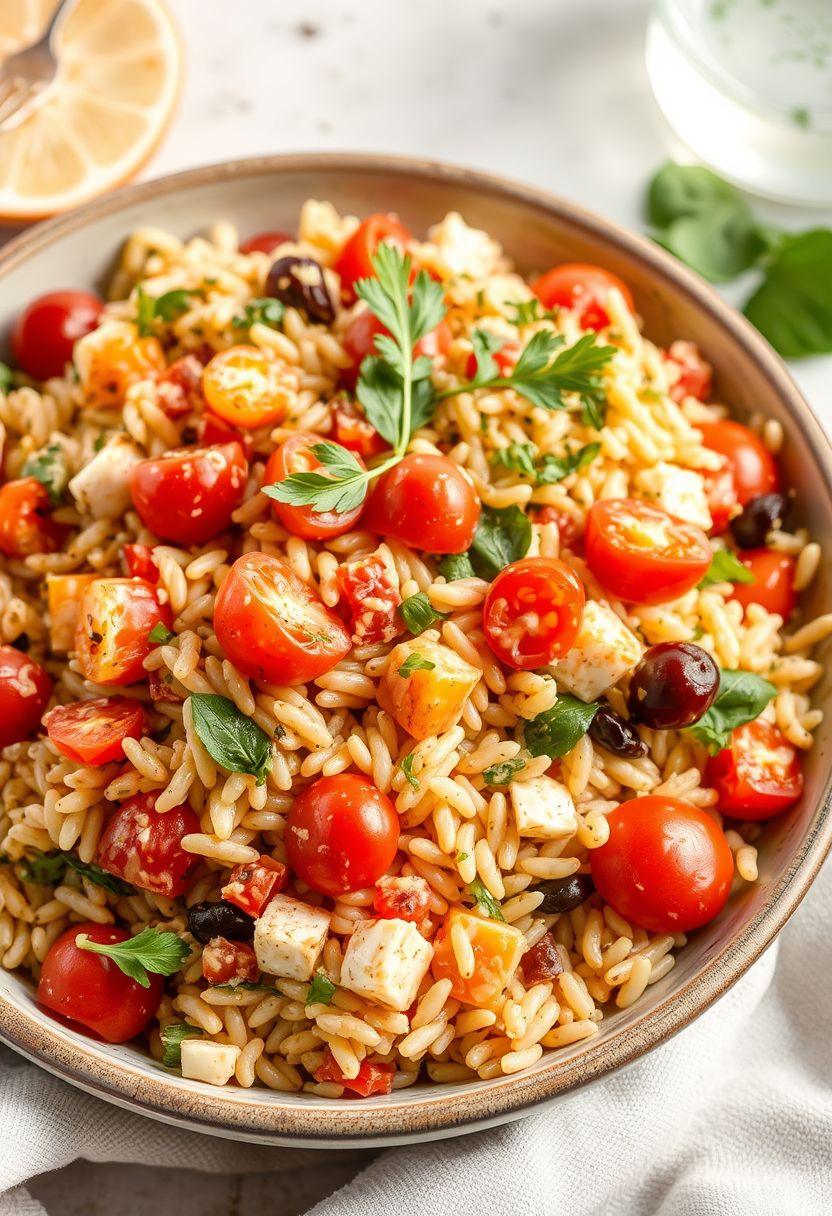 Mediterranean Orzo Salad