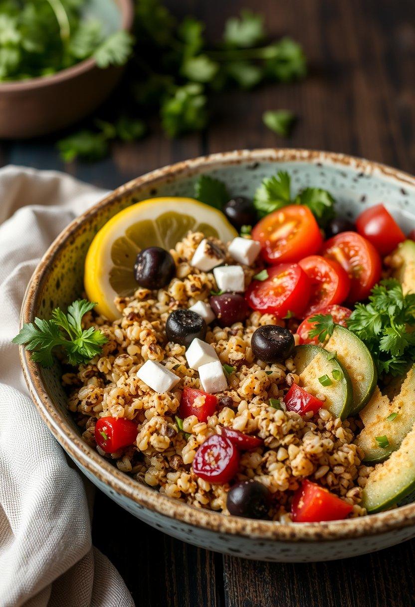 Mediterranean Quinoa Bowl