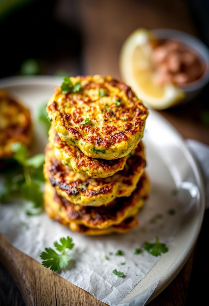 Mediterranean Zucchini Fritters