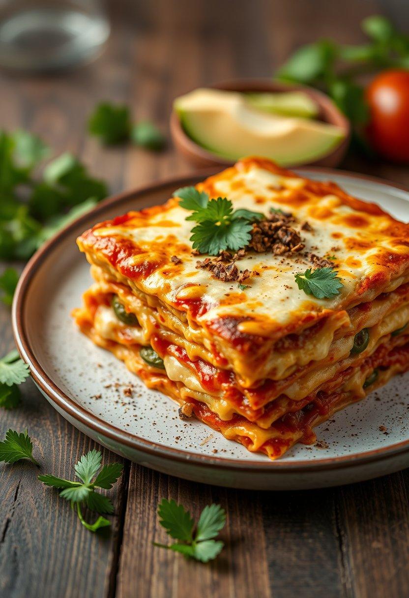 Mexican-Inspired Lasagna