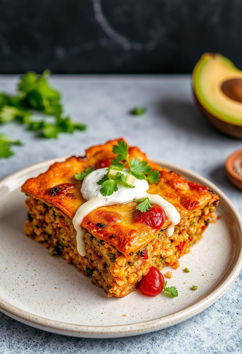 . Mexican Quinoa Bake