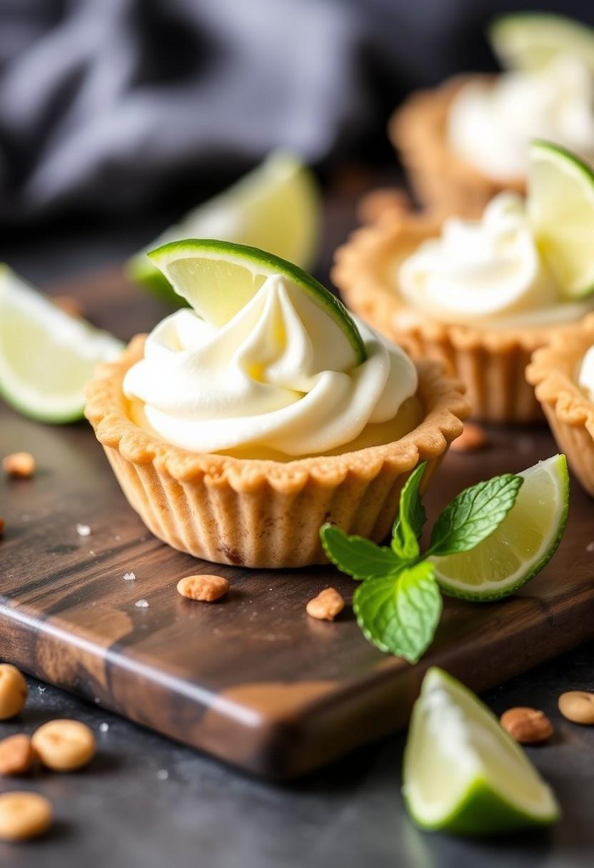 Mini Vegan Key Lime Pies