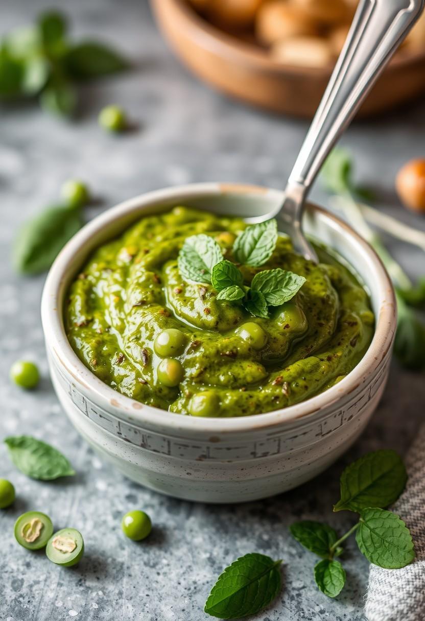 Mint and Pea Pesto