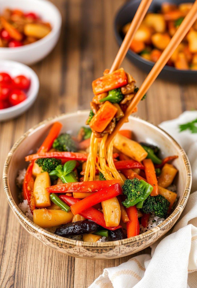 -Minute Vegetable Stir Fry