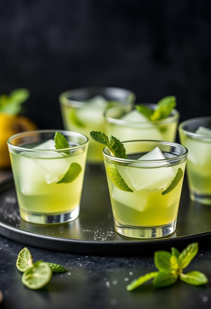 Mojito Jello Shots