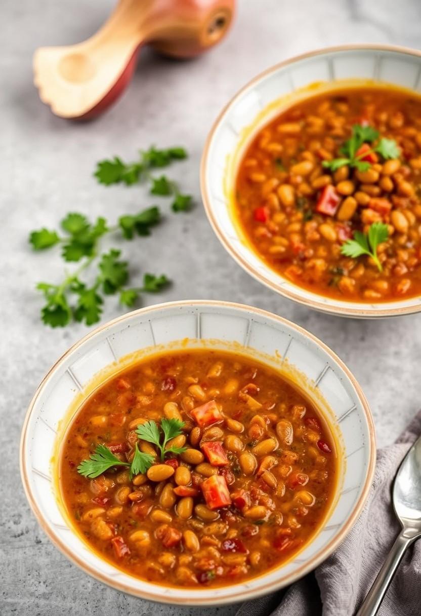 . **Moroccan Spiced Lentil Soup**