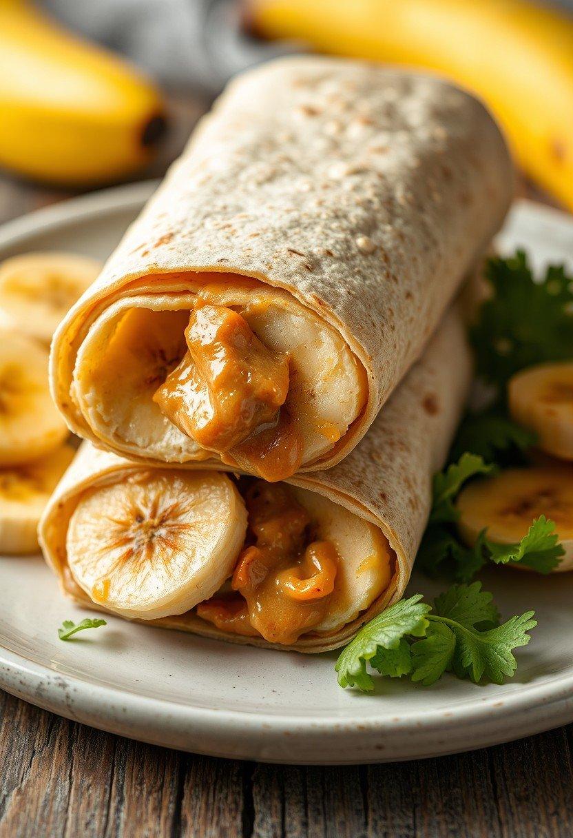 Peanut Butter Banana Wrap