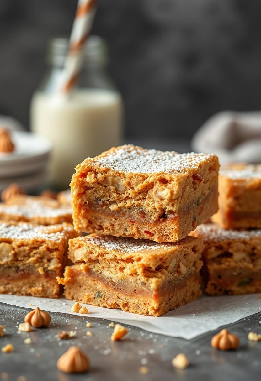 Peanut Butter Blondies