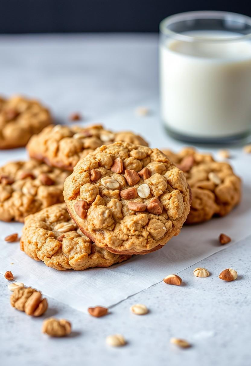 Peanut Butter Oatmeal Cookies